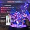 2-Pack Patriotic LED Fairy Lights - 66ft 200 LED Battery Operated Red White & Blue Decor